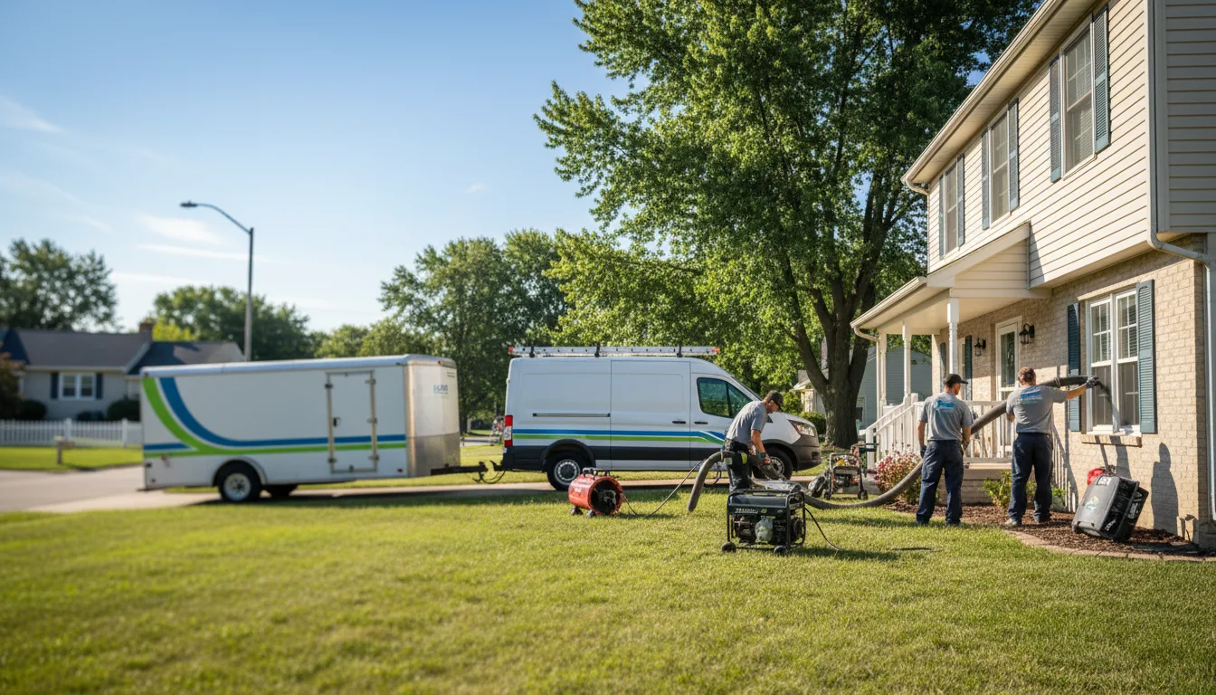 Flooded Basement Restoration And Cleanup With Repair in Margie, MN near me